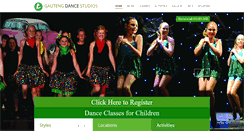 Desktop Screenshot of dancestudio.co.za